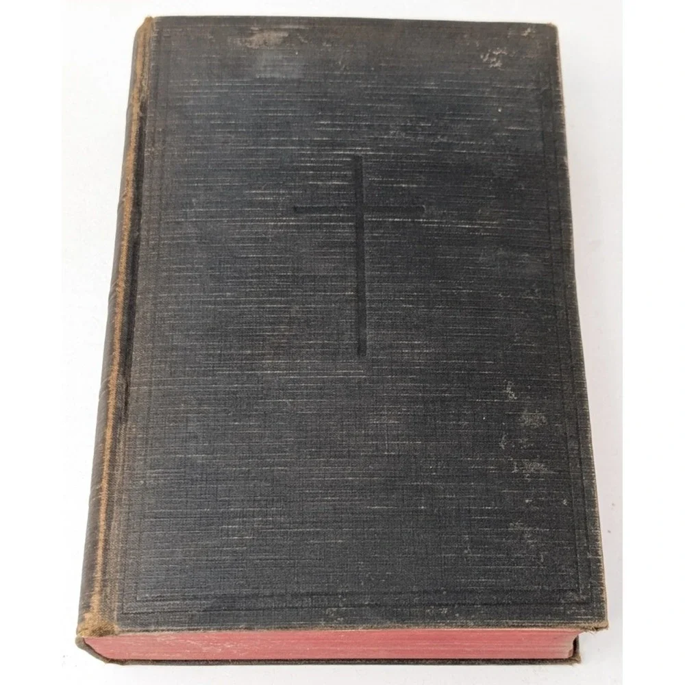 The Holy‎ Bible The Douay Bible House 1941 Hardcover Pope Leo XIII VTG 1940s 40s